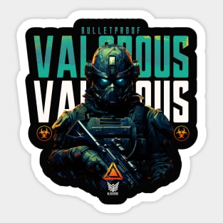 Valorous Bulletproof Sticker